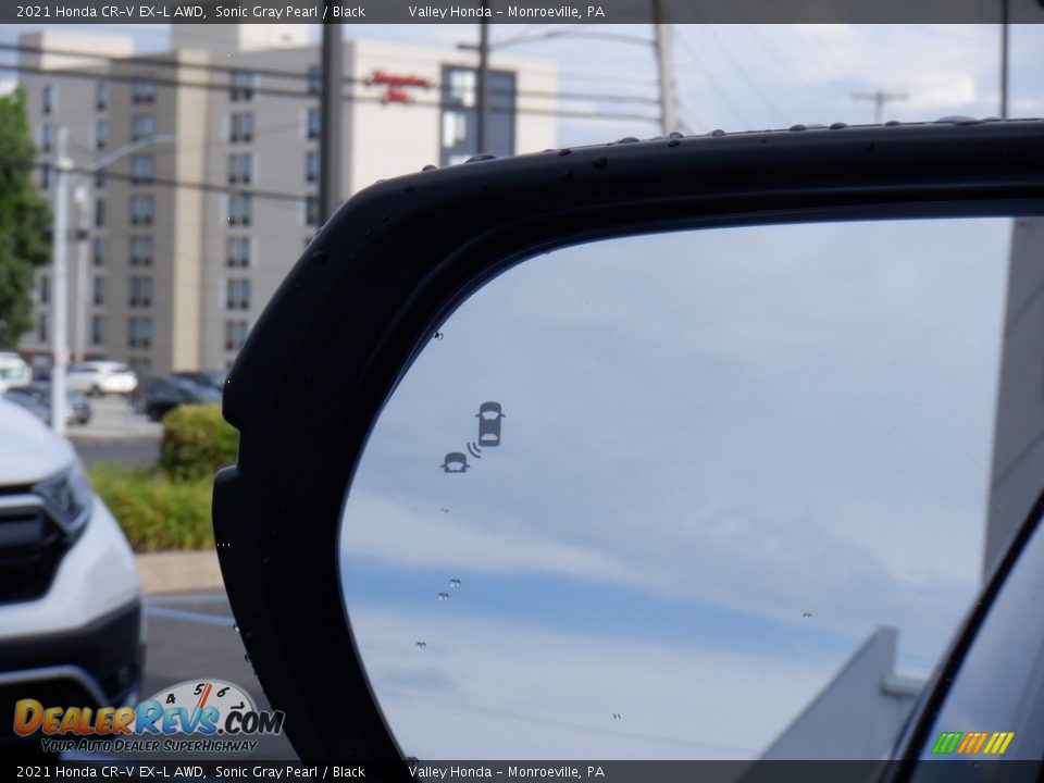 2021 Honda CR-V EX-L AWD Sonic Gray Pearl / Black Photo #28