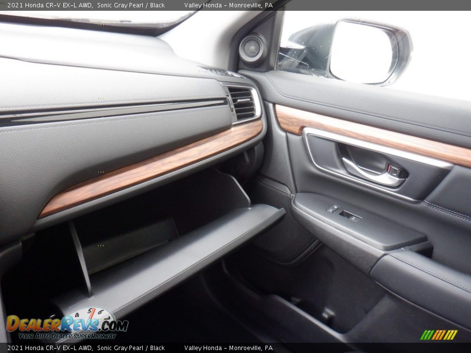 2021 Honda CR-V EX-L AWD Sonic Gray Pearl / Black Photo #29