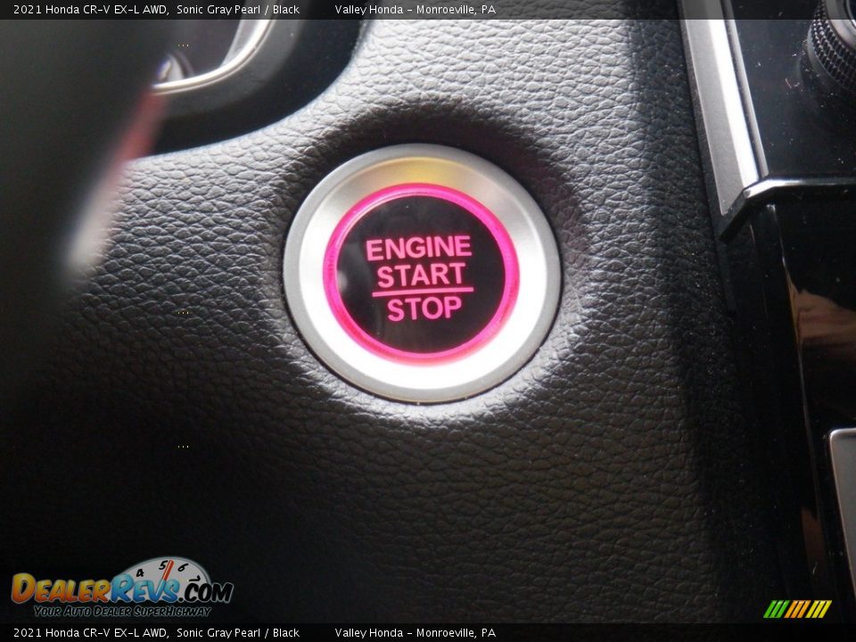 2021 Honda CR-V EX-L AWD Sonic Gray Pearl / Black Photo #31