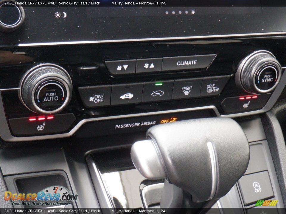 2021 Honda CR-V EX-L AWD Sonic Gray Pearl / Black Photo #32