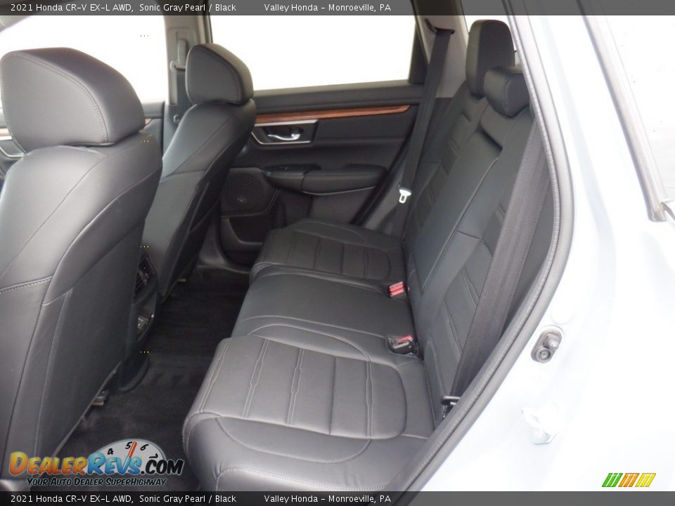 2021 Honda CR-V EX-L AWD Sonic Gray Pearl / Black Photo #34