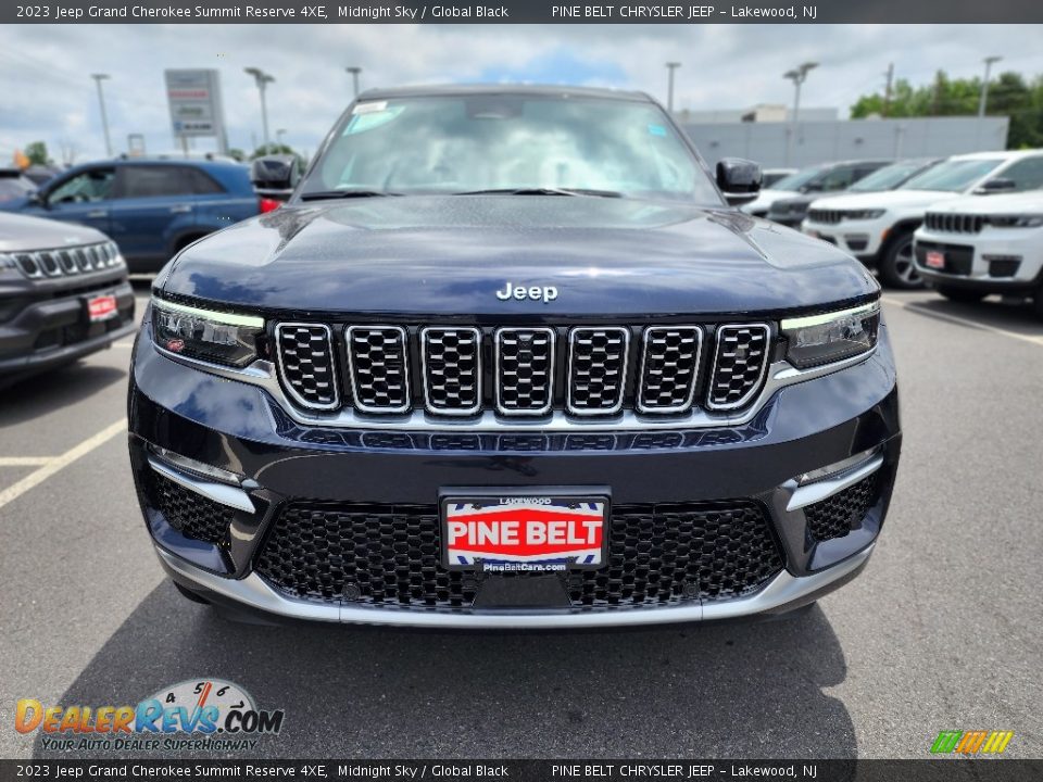 2023 Jeep Grand Cherokee Summit Reserve 4XE Midnight Sky / Global Black Photo #2