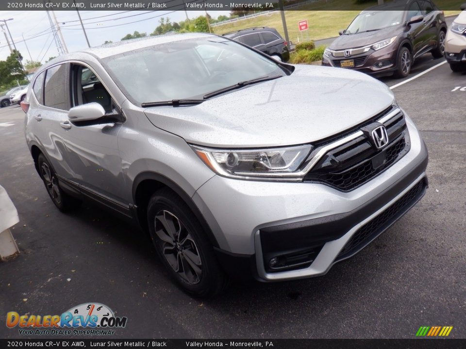 2020 Honda CR-V EX AWD Lunar Silver Metallic / Black Photo #3