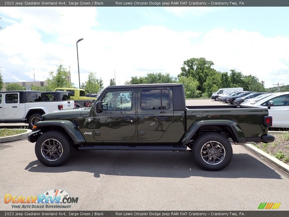 2023 Jeep Gladiator Overland 4x4 Sarge Green / Black Photo #2