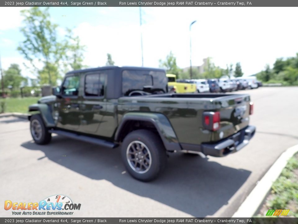 2023 Jeep Gladiator Overland 4x4 Sarge Green / Black Photo #3