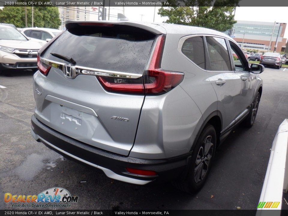 2020 Honda CR-V EX AWD Lunar Silver Metallic / Black Photo #5