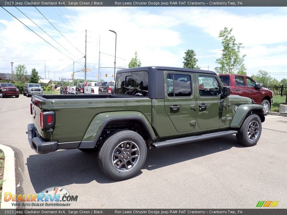 2023 Jeep Gladiator Overland 4x4 Sarge Green / Black Photo #5