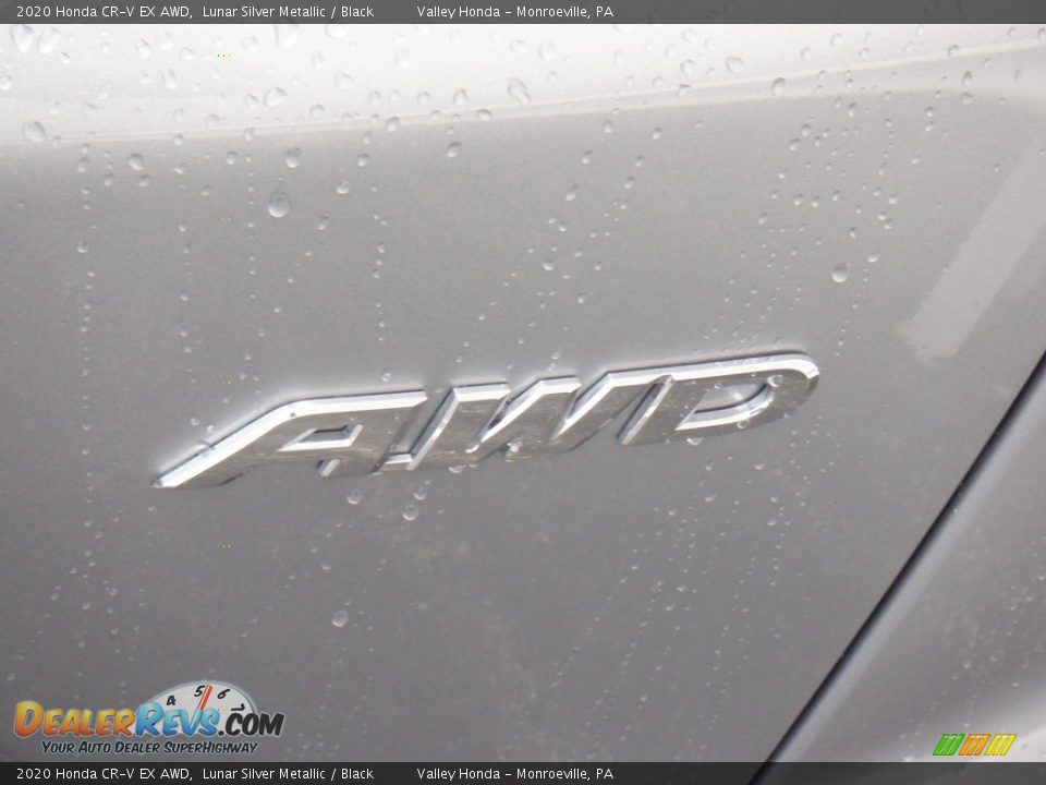 2020 Honda CR-V EX AWD Lunar Silver Metallic / Black Photo #7