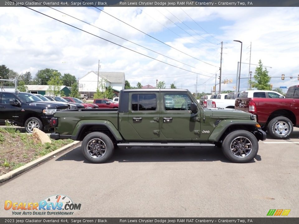 2023 Jeep Gladiator Overland 4x4 Sarge Green / Black Photo #6