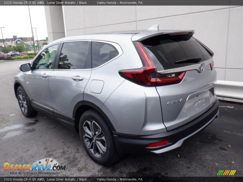 2020 Honda CR-V EX AWD Lunar Silver Metallic / Black Photo #8