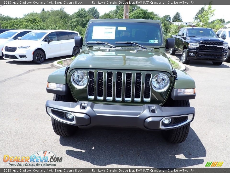 2023 Jeep Gladiator Overland 4x4 Sarge Green / Black Photo #8