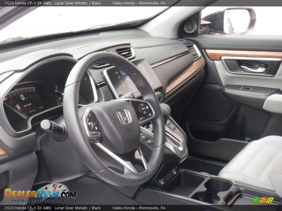 2020 Honda CR-V EX AWD Lunar Silver Metallic / Black Photo #11