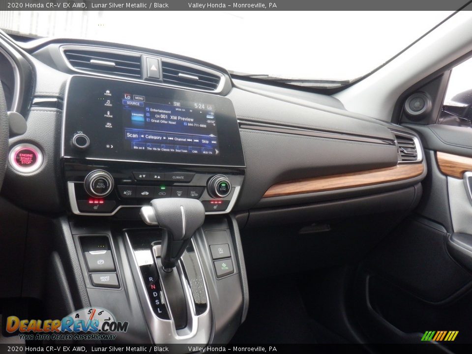 2020 Honda CR-V EX AWD Lunar Silver Metallic / Black Photo #17