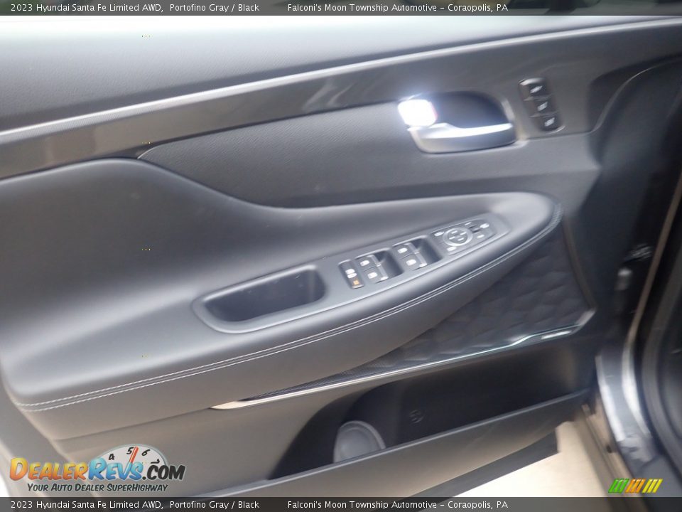 2023 Hyundai Santa Fe Limited AWD Portofino Gray / Black Photo #14