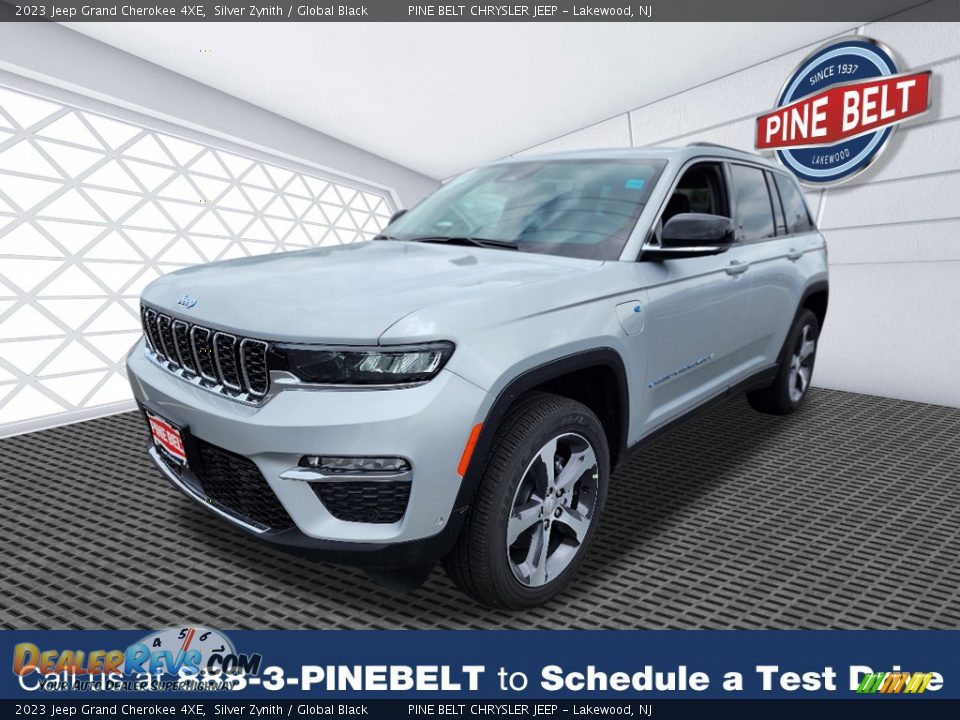 2023 Jeep Grand Cherokee 4XE Silver Zynith / Global Black Photo #1