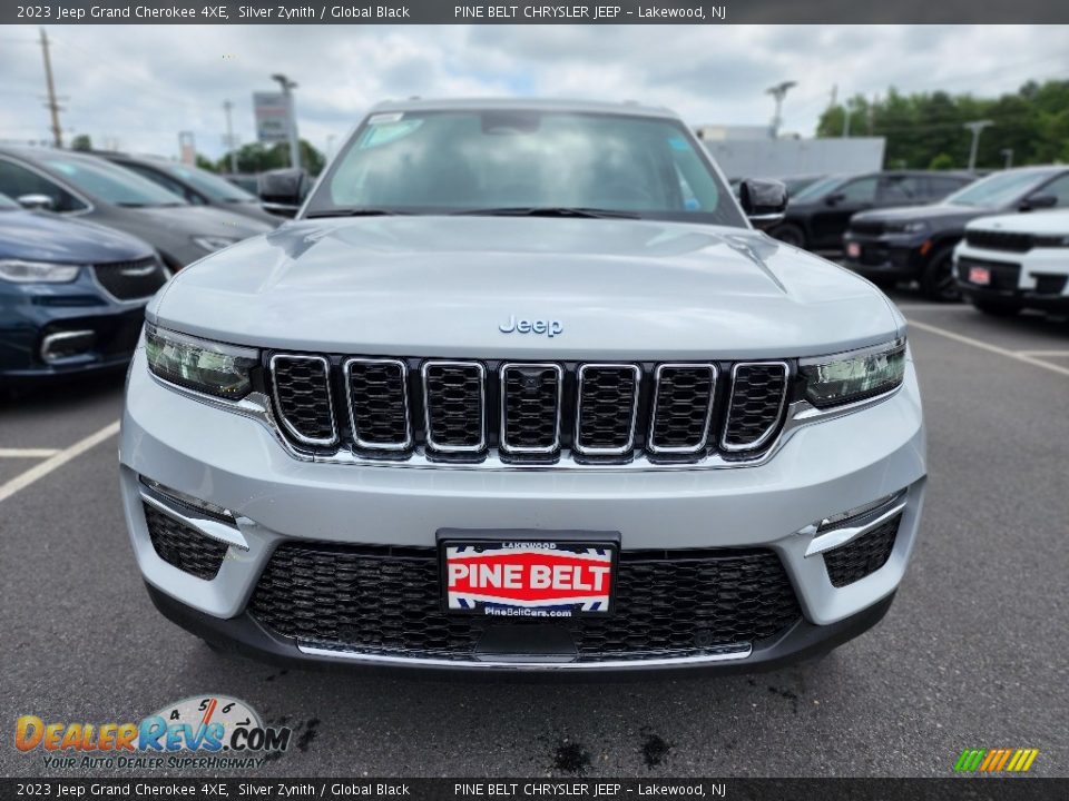 2023 Jeep Grand Cherokee 4XE Silver Zynith / Global Black Photo #2