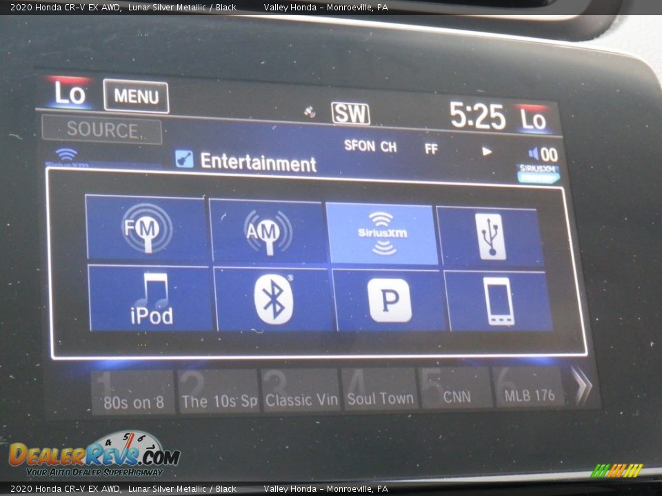 2020 Honda CR-V EX AWD Lunar Silver Metallic / Black Photo #20