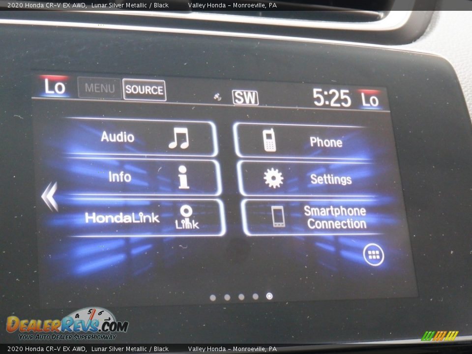 2020 Honda CR-V EX AWD Lunar Silver Metallic / Black Photo #21