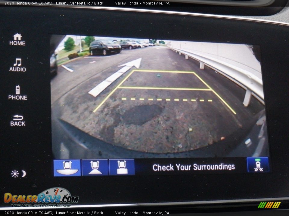 2020 Honda CR-V EX AWD Lunar Silver Metallic / Black Photo #22