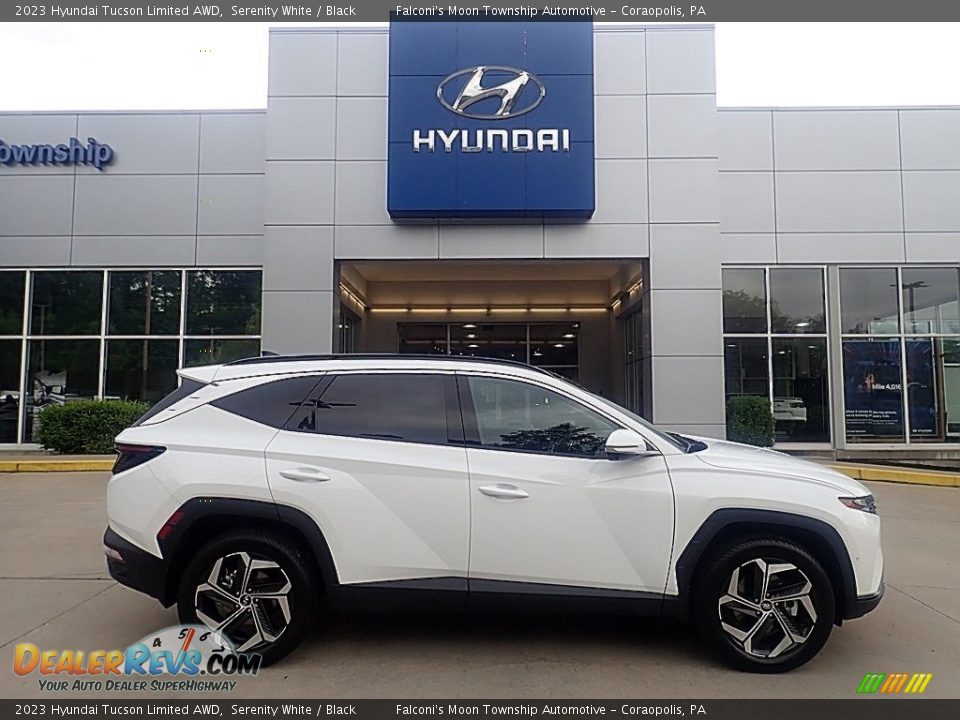 2023 Hyundai Tucson Limited AWD Serenity White / Black Photo #1