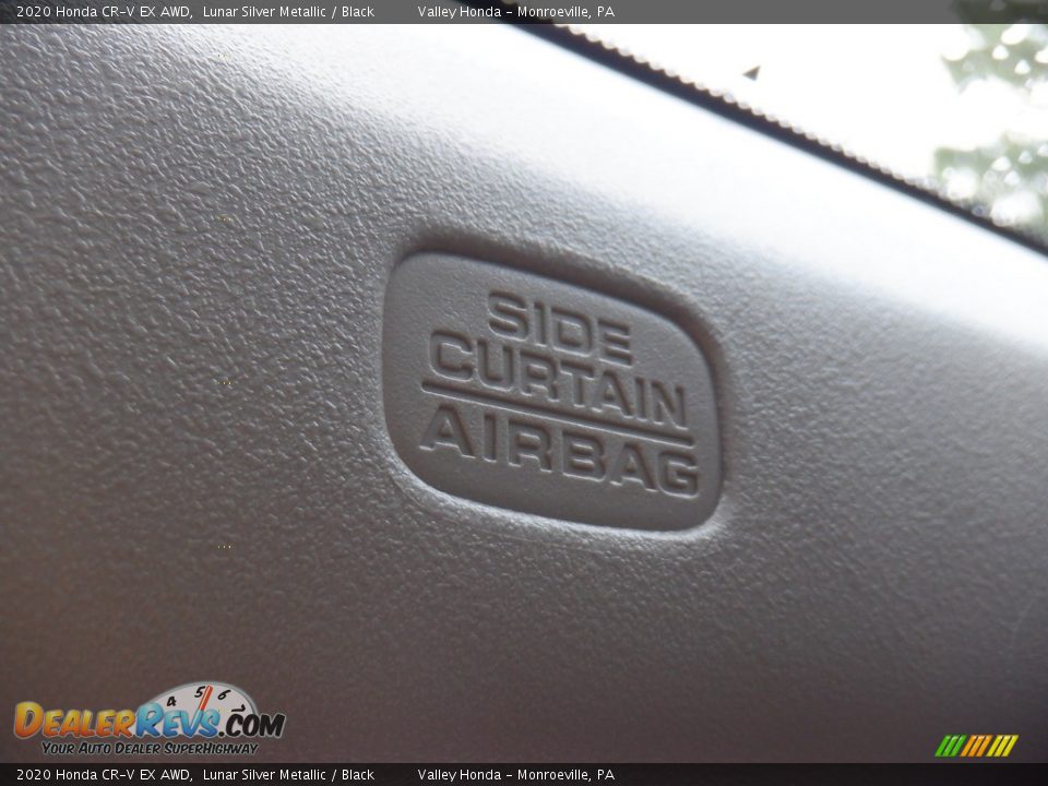 2020 Honda CR-V EX AWD Lunar Silver Metallic / Black Photo #24