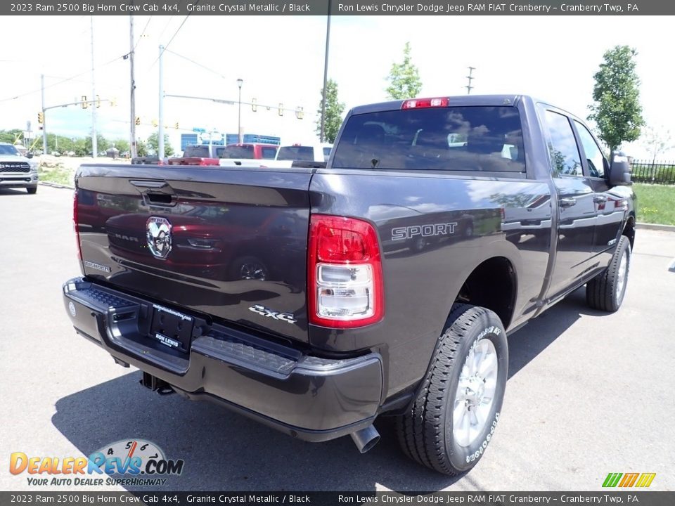 2023 Ram 2500 Big Horn Crew Cab 4x4 Granite Crystal Metallic / Black Photo #5