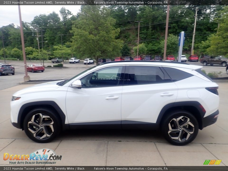 2023 Hyundai Tucson Limited AWD Serenity White / Black Photo #6