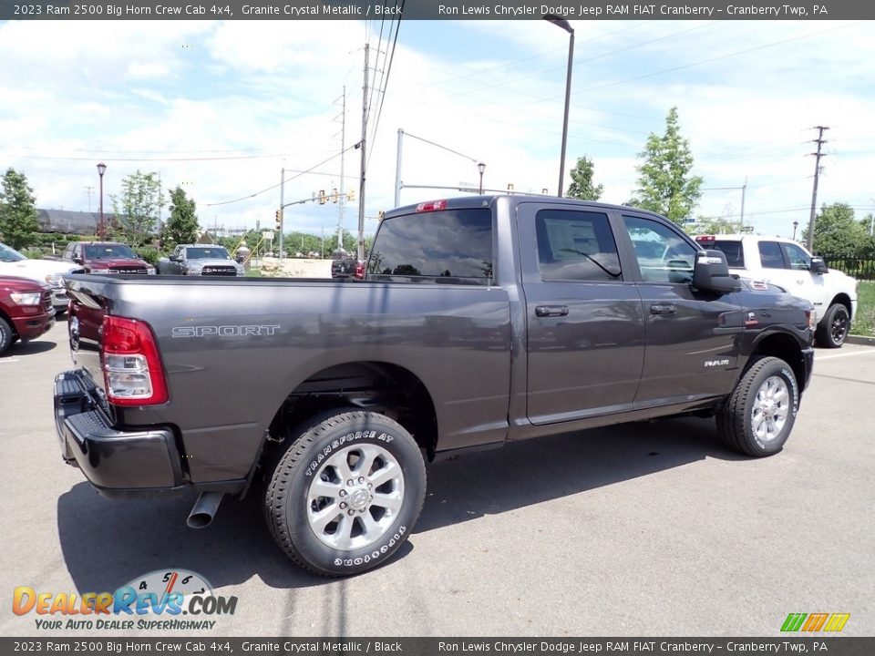 2023 Ram 2500 Big Horn Crew Cab 4x4 Granite Crystal Metallic / Black Photo #6