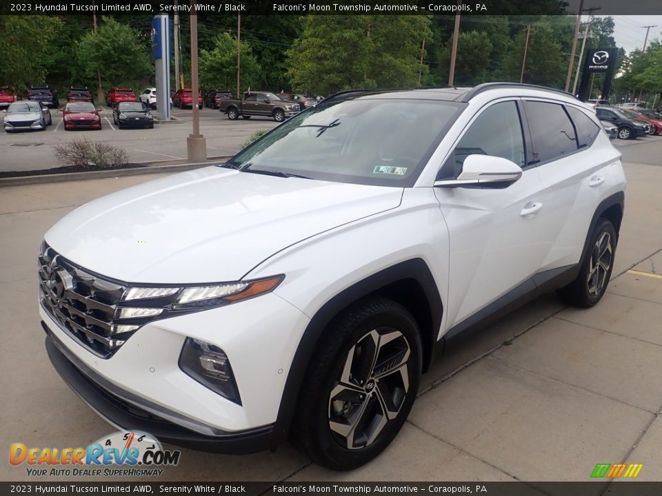 2023 Hyundai Tucson Limited AWD Serenity White / Black Photo #7