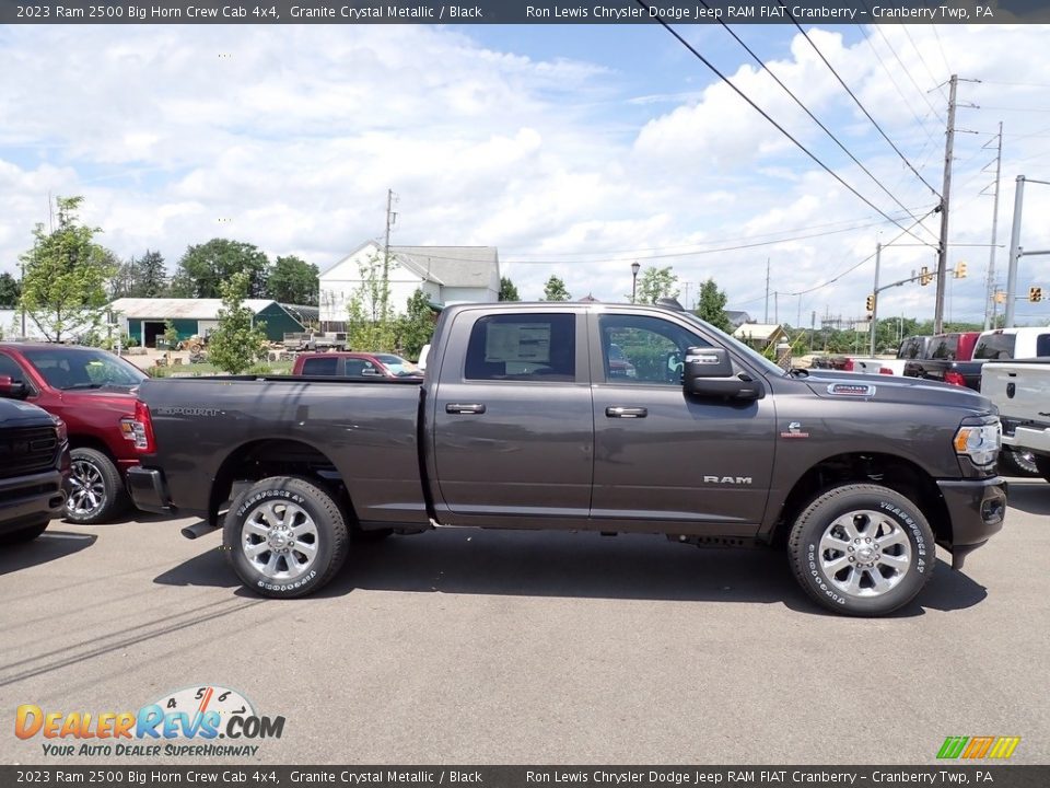 2023 Ram 2500 Big Horn Crew Cab 4x4 Granite Crystal Metallic / Black Photo #7