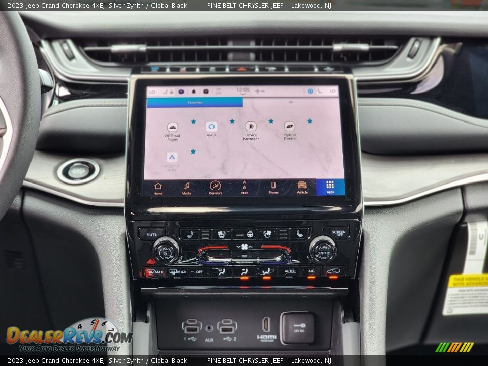 Navigation of 2023 Jeep Grand Cherokee 4XE Photo #13