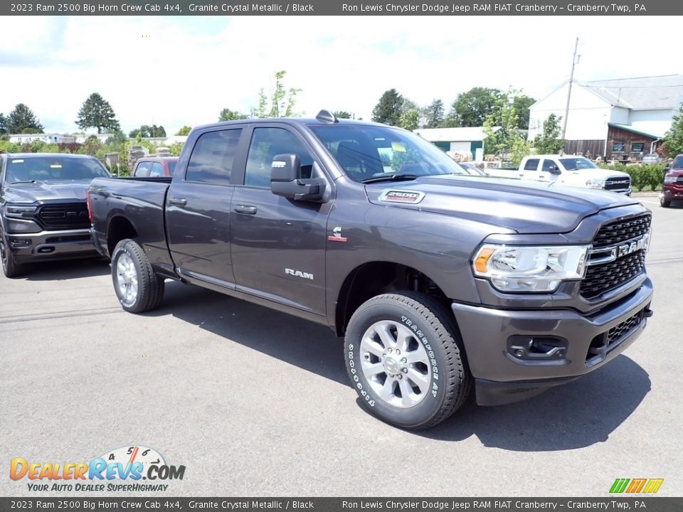 2023 Ram 2500 Big Horn Crew Cab 4x4 Granite Crystal Metallic / Black Photo #8