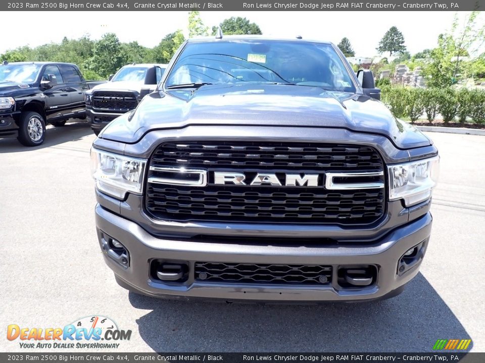 2023 Ram 2500 Big Horn Crew Cab 4x4 Granite Crystal Metallic / Black Photo #9