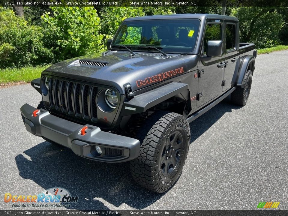 2021 Jeep Gladiator Mojave 4x4 Granite Crystal Metallic / Black Photo #2