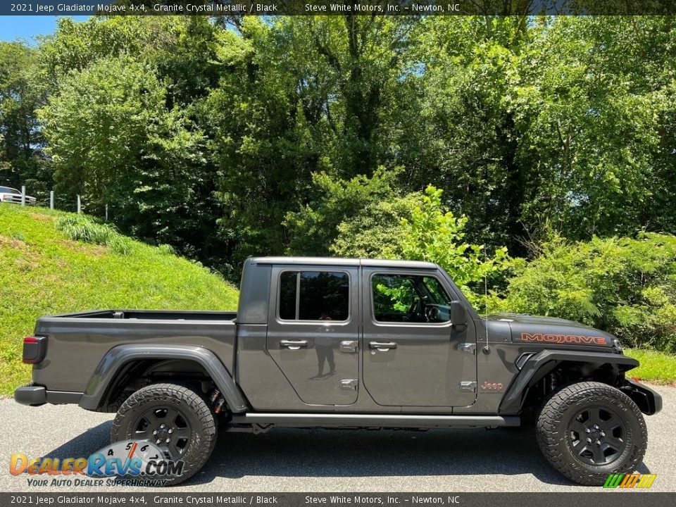 2021 Jeep Gladiator Mojave 4x4 Granite Crystal Metallic / Black Photo #5