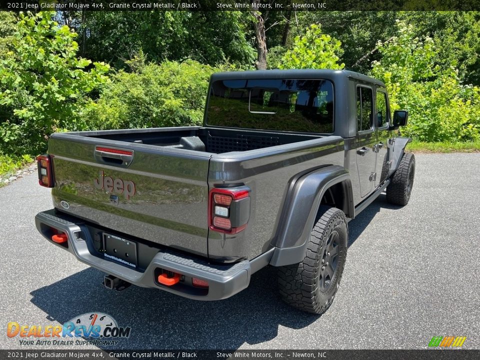 2021 Jeep Gladiator Mojave 4x4 Granite Crystal Metallic / Black Photo #6