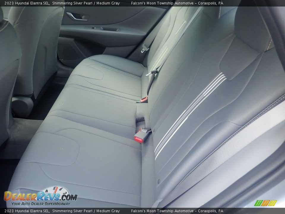 Rear Seat of 2023 Hyundai Elantra SEL Photo #12