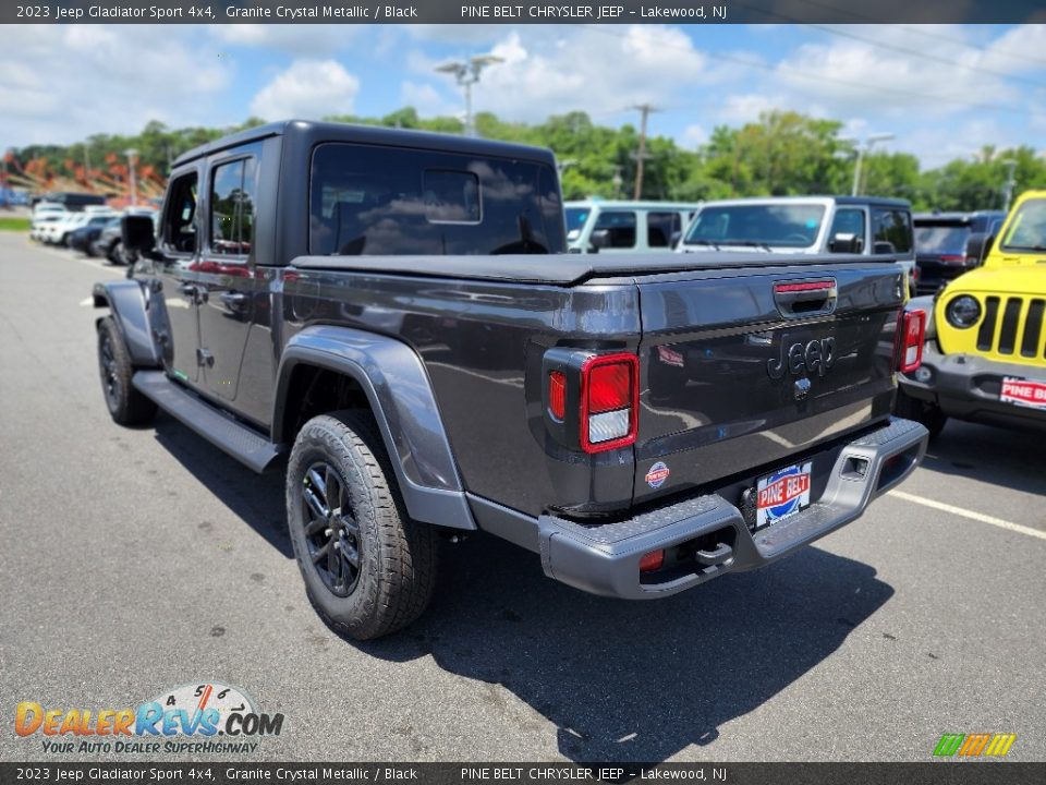 2023 Jeep Gladiator Sport 4x4 Granite Crystal Metallic / Black Photo #4