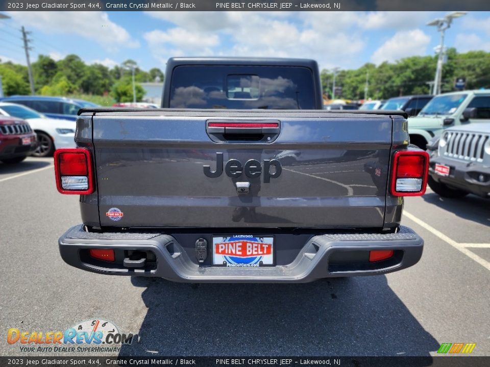 2023 Jeep Gladiator Sport 4x4 Granite Crystal Metallic / Black Photo #6