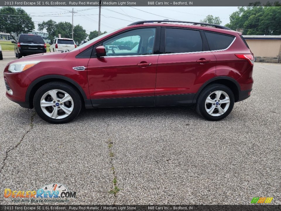 2013 Ford Escape SE 1.6L EcoBoost Ruby Red Metallic / Medium Light Stone Photo #1