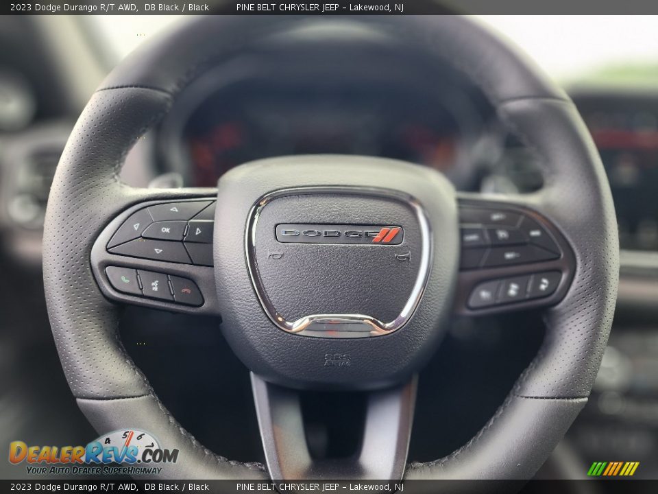 2023 Dodge Durango R/T AWD Steering Wheel Photo #10