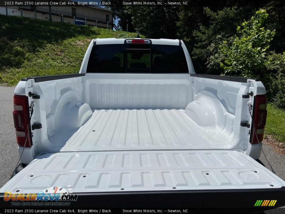 2023 Ram 1500 Laramie Crew Cab 4x4 Bright White / Black Photo #8