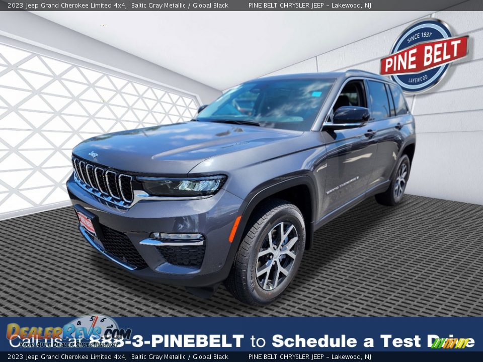 2023 Jeep Grand Cherokee Limited 4x4 Baltic Gray Metallic / Global Black Photo #1