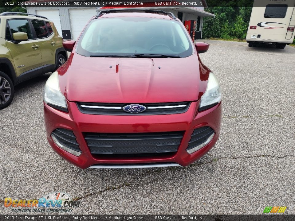 2013 Ford Escape SE 1.6L EcoBoost Ruby Red Metallic / Medium Light Stone Photo #6