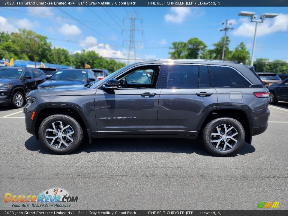 2023 Jeep Grand Cherokee Limited 4x4 Baltic Gray Metallic / Global Black Photo #3