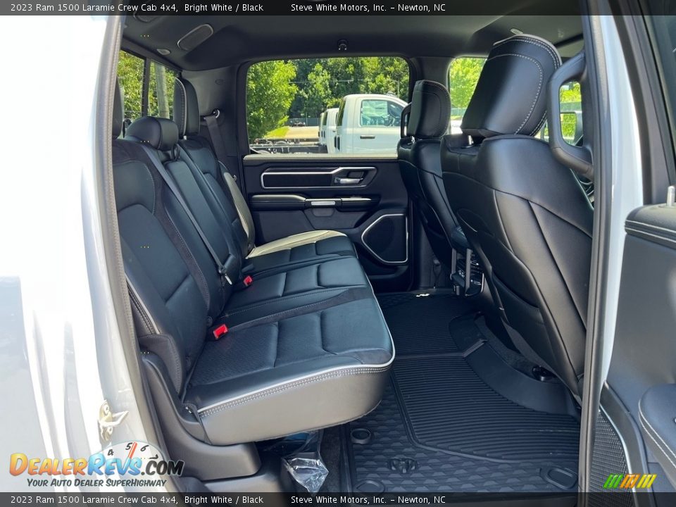 Rear Seat of 2023 Ram 1500 Laramie Crew Cab 4x4 Photo #16