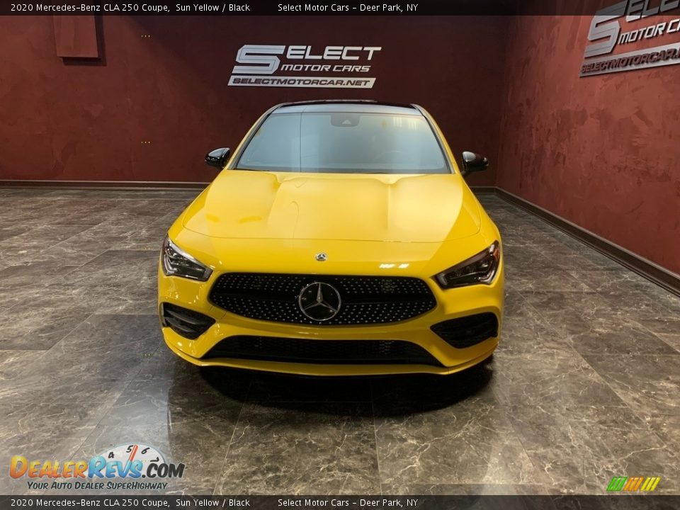 2020 Mercedes-Benz CLA 250 Coupe Sun Yellow / Black Photo #2