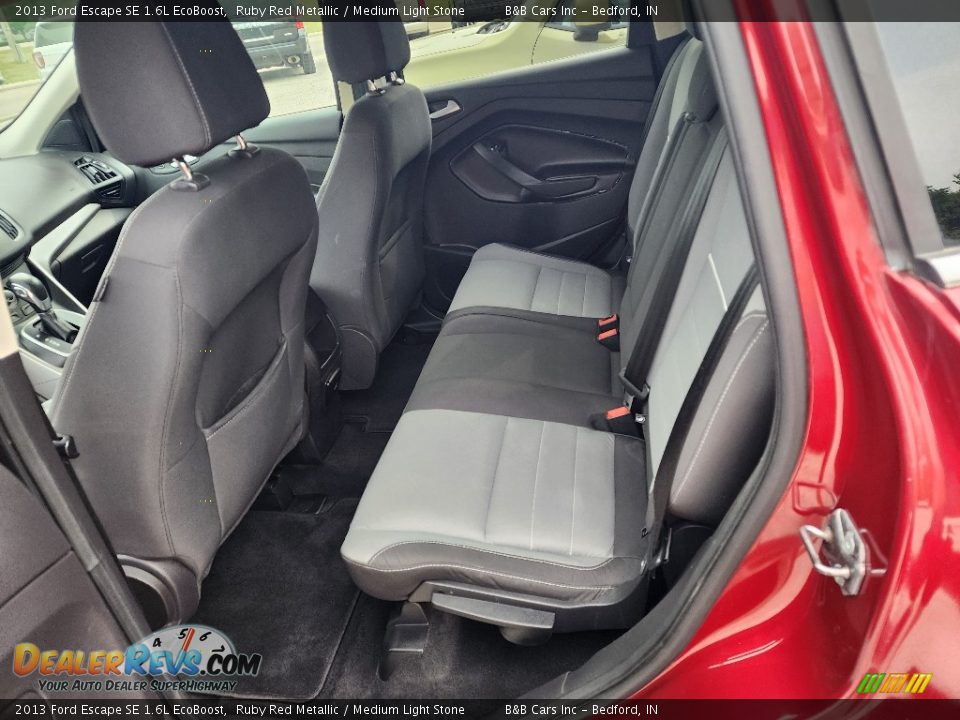 2013 Ford Escape SE 1.6L EcoBoost Ruby Red Metallic / Medium Light Stone Photo #14