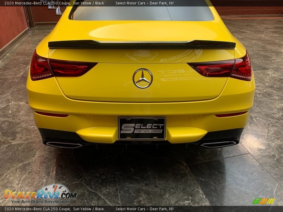 2020 Mercedes-Benz CLA 250 Coupe Sun Yellow / Black Photo #5