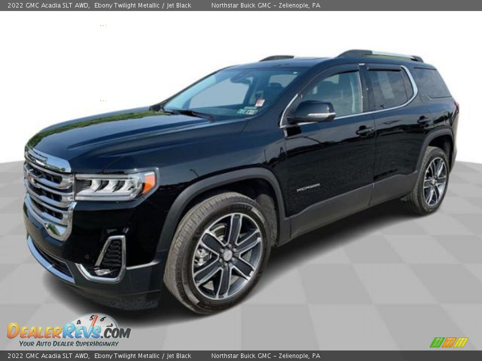 2022 GMC Acadia SLT AWD Ebony Twilight Metallic / Jet Black Photo #1